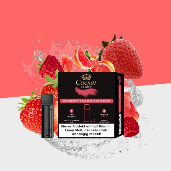 Caesar Shadow - Strawberry Grapefruit Raspberry - Pod (2er Pack)