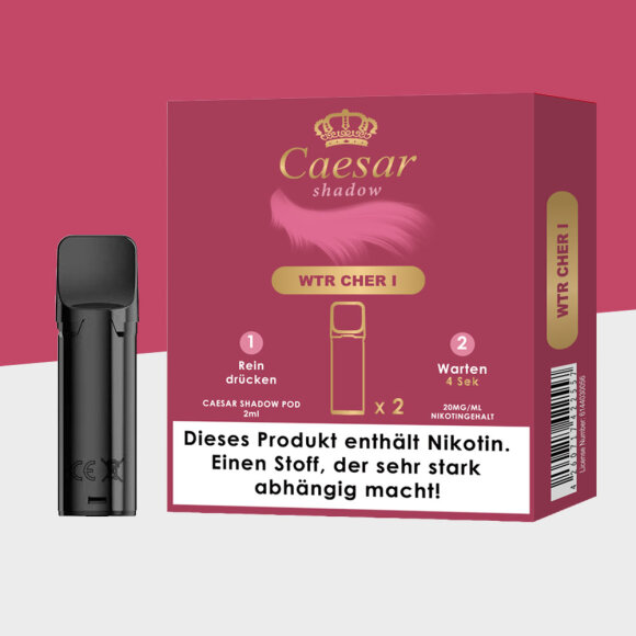 Caesar Shadow - Watermelon Cherry Ice - Pod (2er Pack)