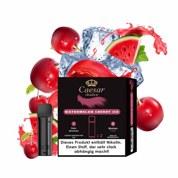 Caesar Shadow - Watermelon Cherry Ice - Pod (2er Pack)