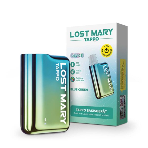 Lost Mary Tappo - Blue Green - Pod System - Basisgerät