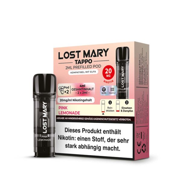 Lost Mary Tappo - Pink Lemonade - Pod (2er Pack)