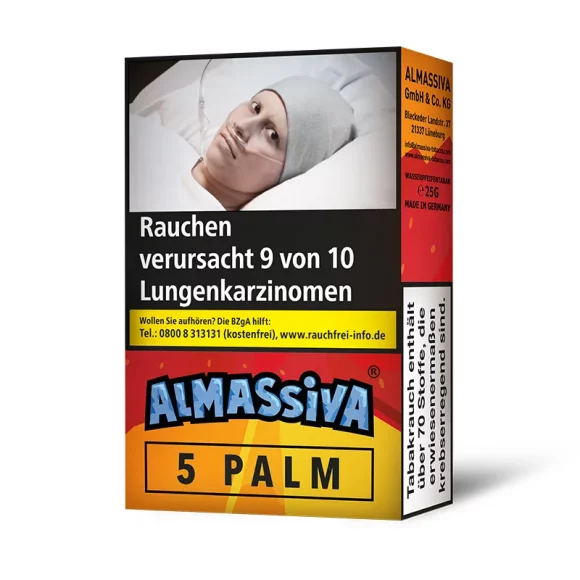 Al Massiva Tabak 25g - 5 Palm