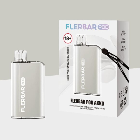 Flerbar - White - Pod System - Basisgerät (Akkuträger)