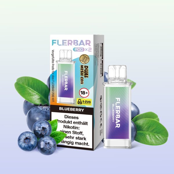Flerbar - Blueberry - Pod (2er Pack)
