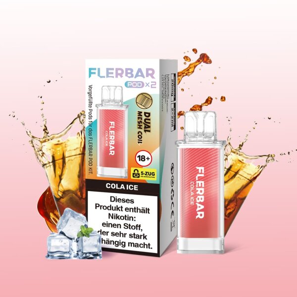 Flerbar - Cola Ice - Pod (2er Pack)