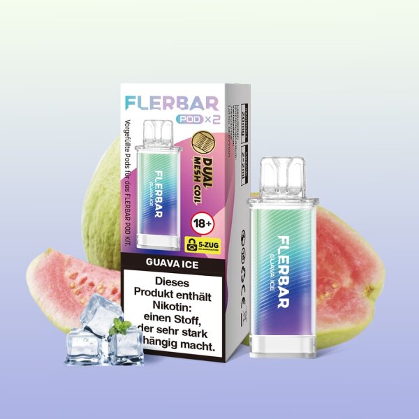 Flerbar - Guave Ice  - Pod (Pack of 2)