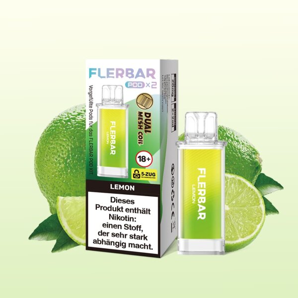 Flerbar - Lemon - Pod (Pack of 2)