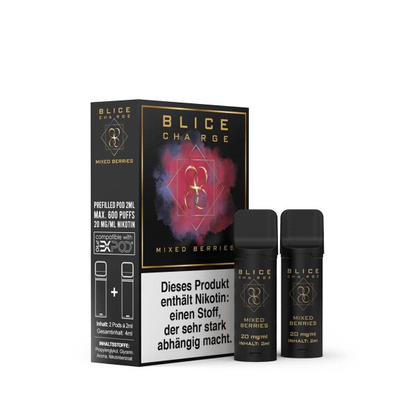 BLICE Charge - Mixed Berries - Pod (2er Pack)