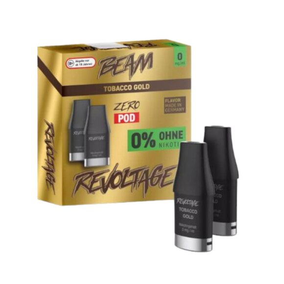 Revoltage Beam Dual - Tobacco Gold - Pod (2er Pack) - Nikotinfrei