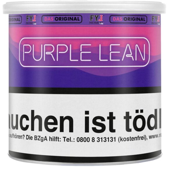 FOG YOUR LAW Tabak 70g - Purple Lean