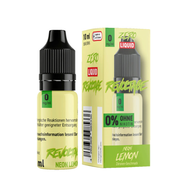 Revoltage - Neon Lemon – Nikotinfrei - E-Liquid