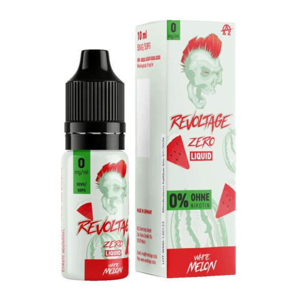 Revoltage - White Melon 0mg/ml - E-Liquid