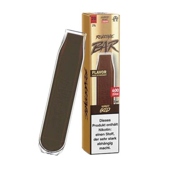 REVOLTAGE – Tobacco Gold - Einweg Vape - Nikotinfrei