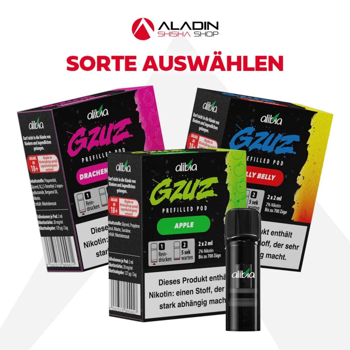 gzuz e zigarette Lost Mary BM600 Double Apple kaufen – 500 Züge & 20mg main image 0