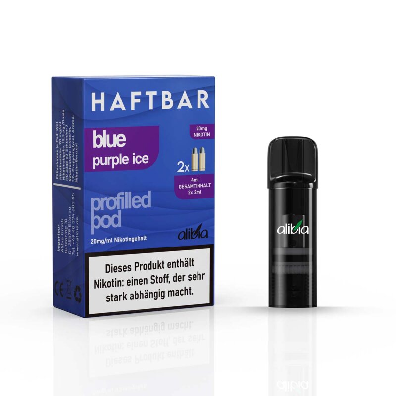 Haftbar by Haftbefehl - Blue Purple Ice - Pod (2er Pack)