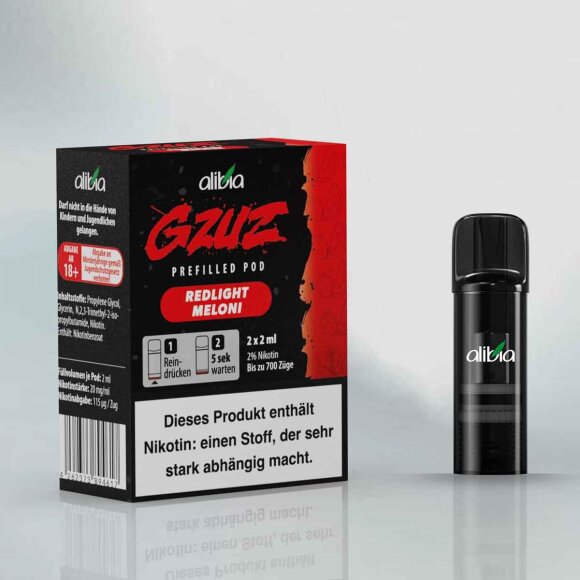 GZUZ - Redlight Meloni - Pod (2er Pack)