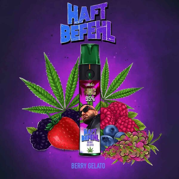 Haftbefehl CBD - Berry Gelato - Diposable Vape