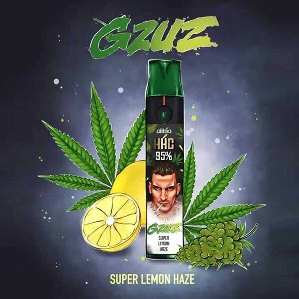 GZUZ CBD - Super Lemon Haze - Einweg Vape