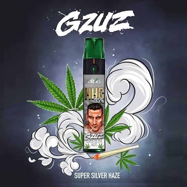 GZUZ CBD - Super Silver Haze - Einweg Vape