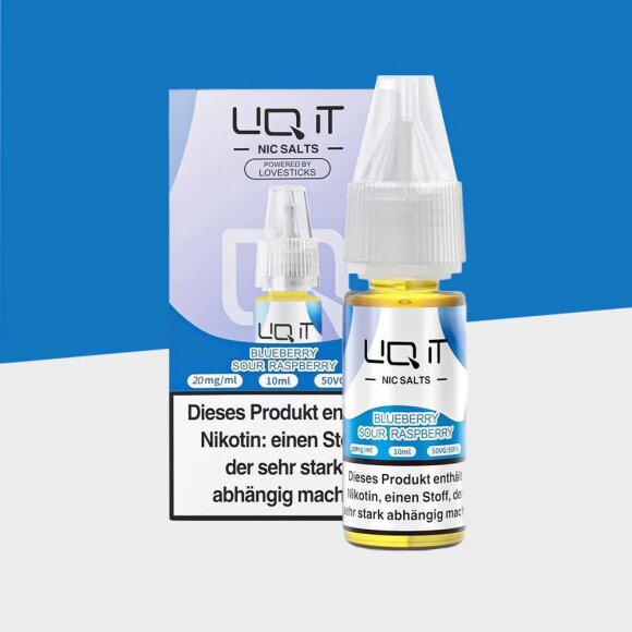 Lovesticks LIQ IT - Blueberry Sour Raspberry 20mg/ml - E-Liquid