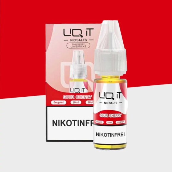 Lovesticks LIQ IT - Sour Cherry 0mg/ml - E-Liquid
