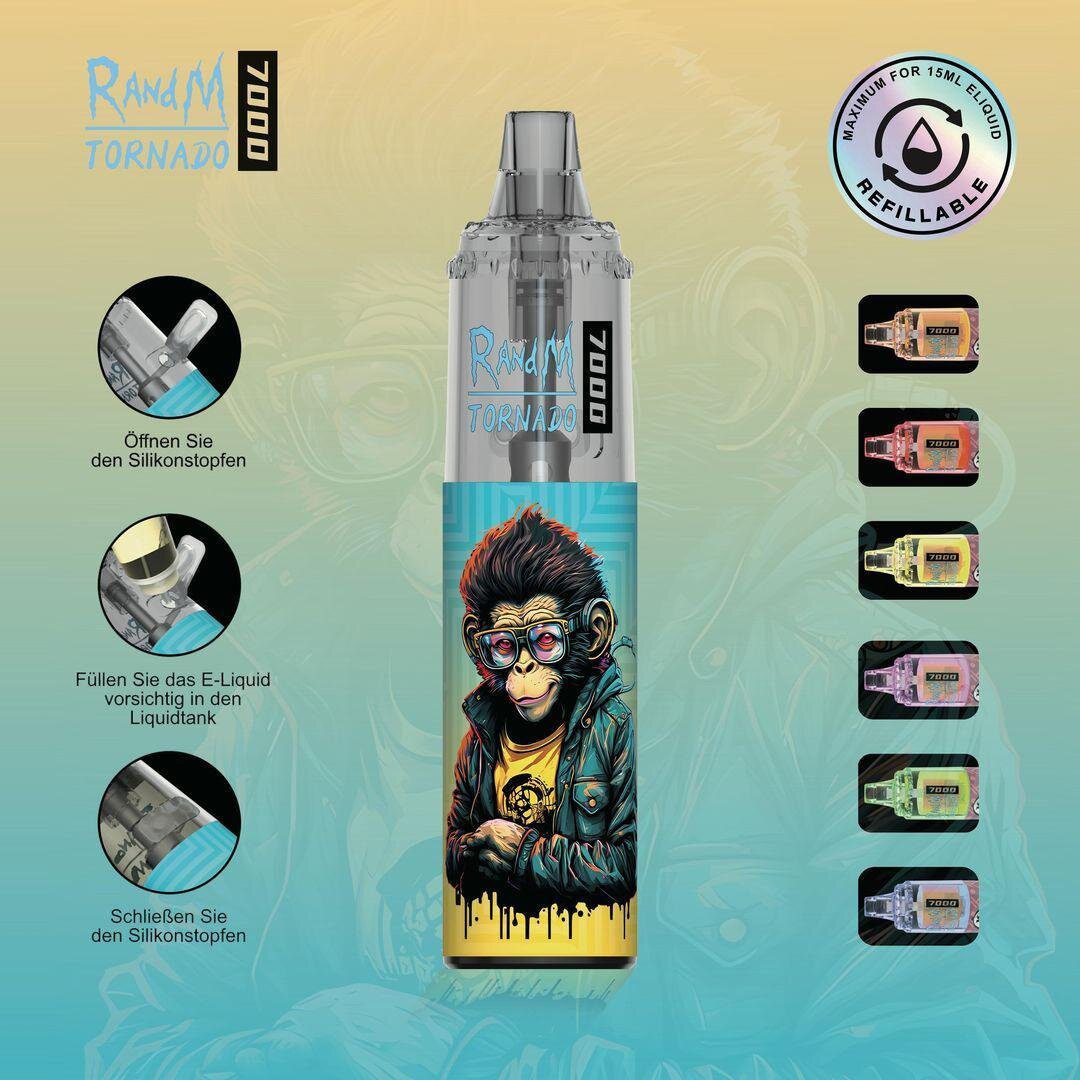 randm vapes rabattcode 20% RandM Tornado Vapes Gutschein main image 1