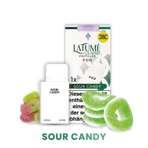 La Fume Cuatro - Sour Candy - Pod