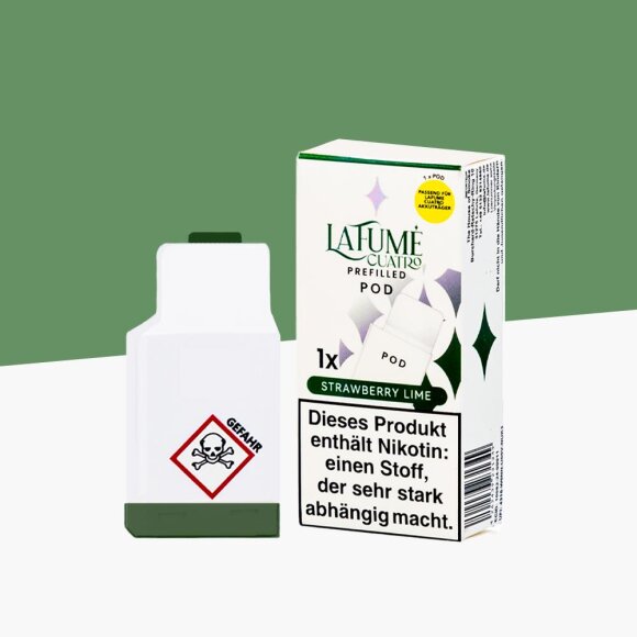 La Fume Cuatro - Strawberry Lime - Pod