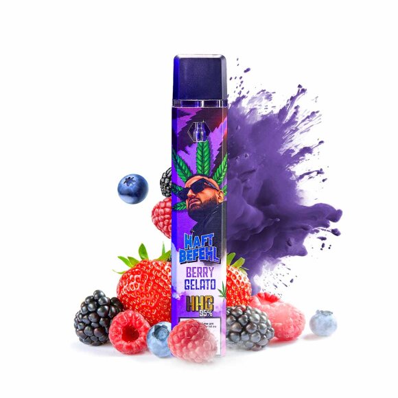 Haftbefehl HHC - Berry Gelato - Einweg Vape
