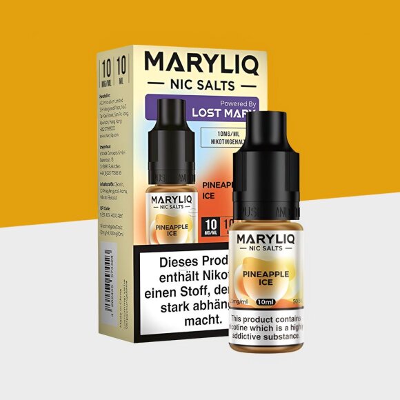 Maryliq by Lost Mary - Pineapple Ice 10mg/ml - E-Liquid