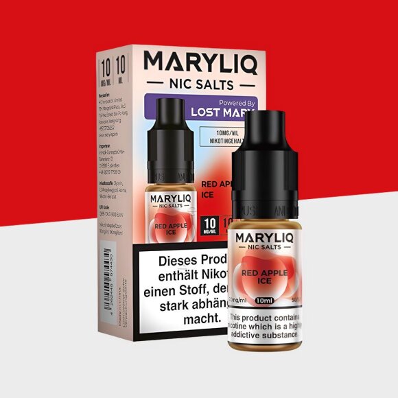 Maryliq by Lost Mary - Red Apple Ice 10mg/ml - E-Liquid
