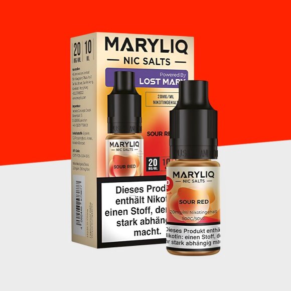 Maryliq by Lost Mary - Sour Red 20mg/ml - E-Liquid