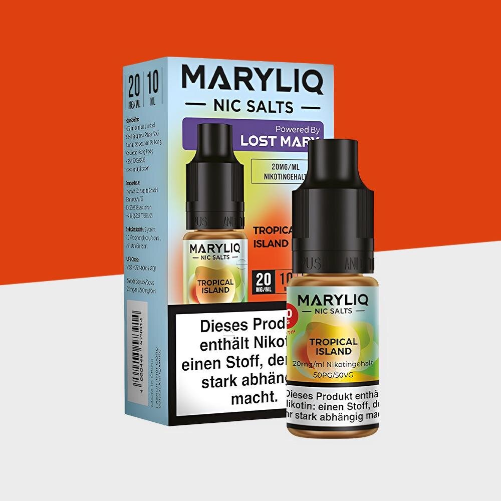 Maryliq - Tropical Island 20mg - E-Liquid, 6,99