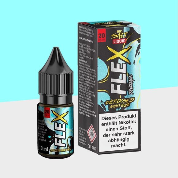 Revoltage - Mint Gum 20mg/ml - Flex Overdosed - E-Liquid