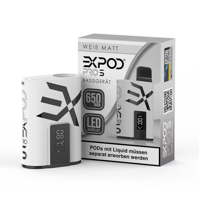 eXvape Expod Pro S - Wei Matt - Basisgert | kaufen, 9,99