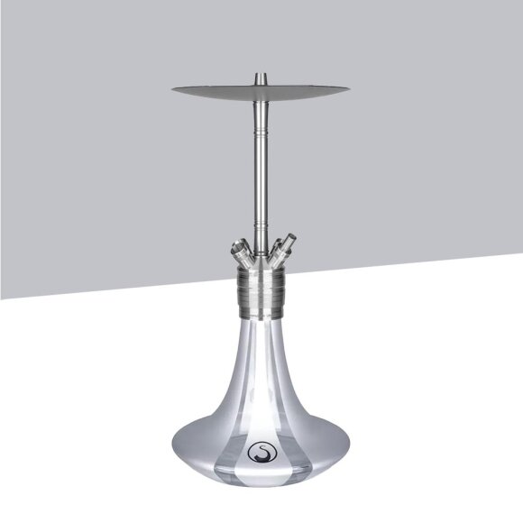 Steamulation - Ultimate Gen. II Shisha - Ultimate Silver Matt Metallic