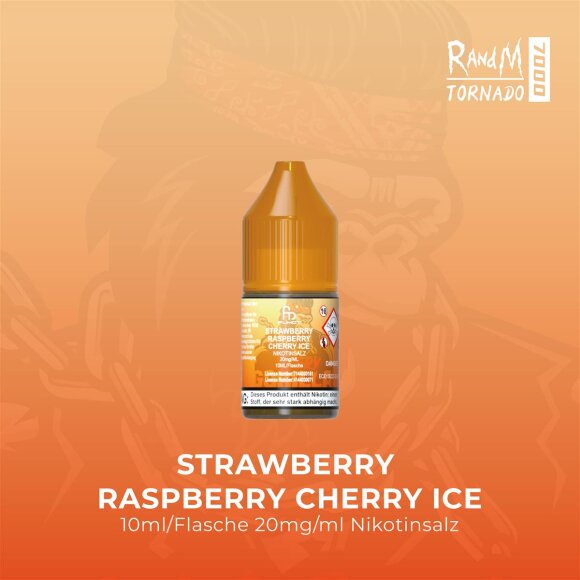 RandM Tornado - Strawberry Raspberry Cherry Ice 20mg/ml - E-Liquid