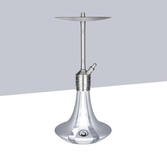 Steamulation - Ultimate One Gen. II Shisha - Ultimate SIlver Matt Metallic