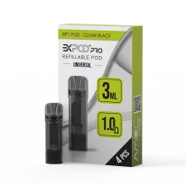 eXvape Expod Pro - RP1 - Clear Black - Refillable Pods...