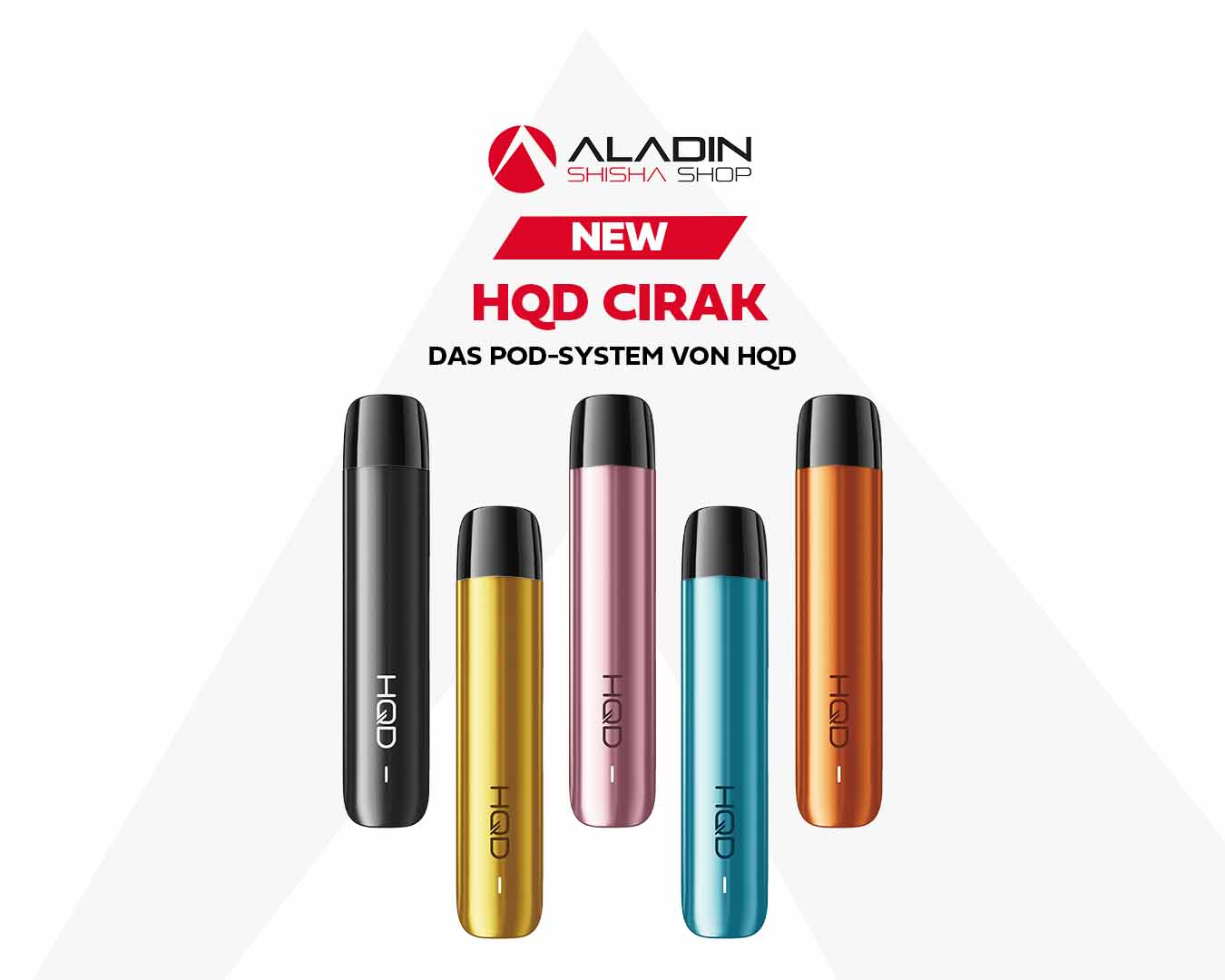 Das neue Pod System von HQD Das neue Pod System von HQD