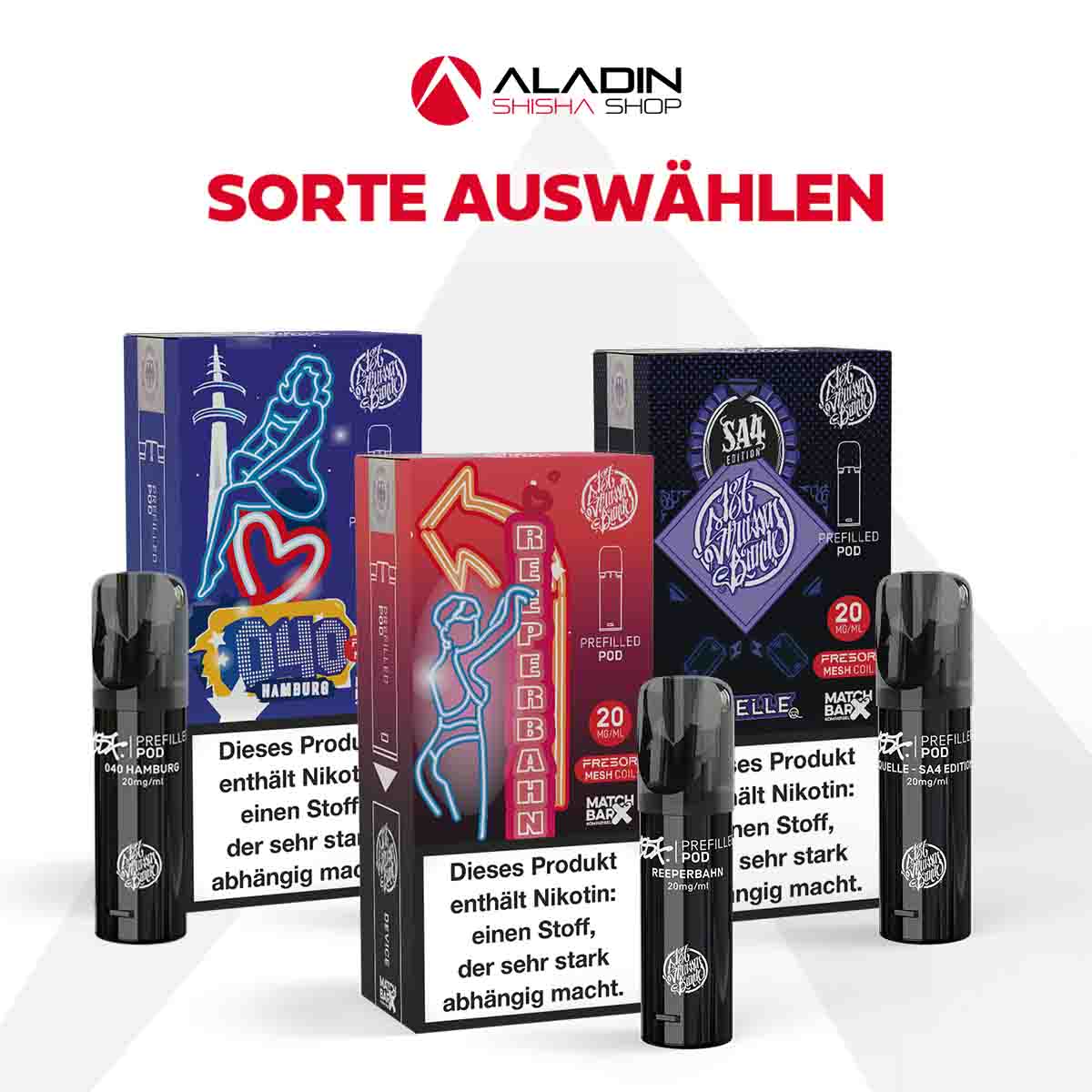 187 Strassenbande Pod System - Prefilled Pod