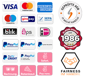 Shishashop - Payment methode and Trusted