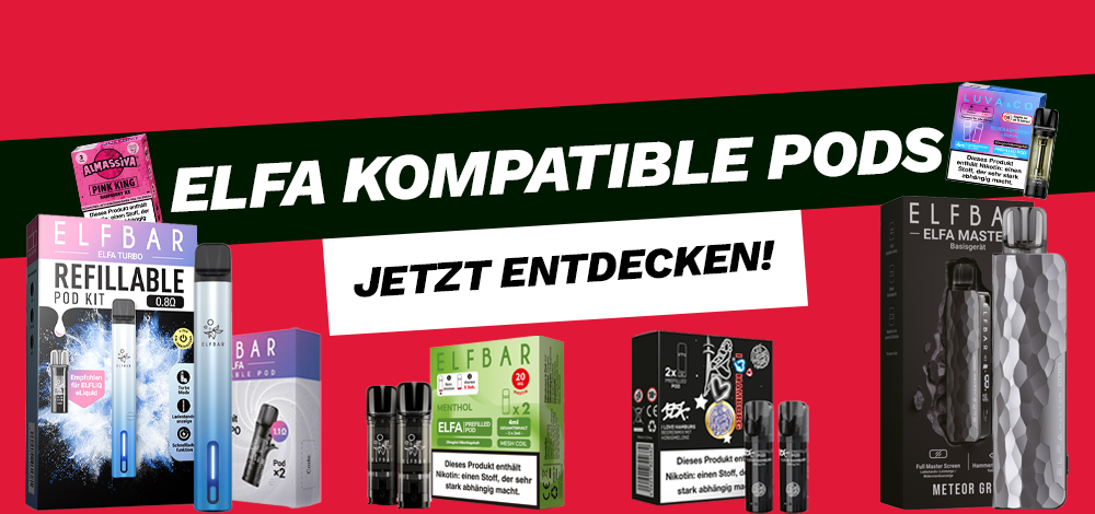 Elfbar ELFA kompatible Pods